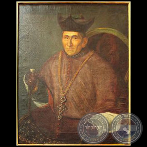 Retrato del primer obispo diocesano Basilio Lpez - Obra de Rossetti